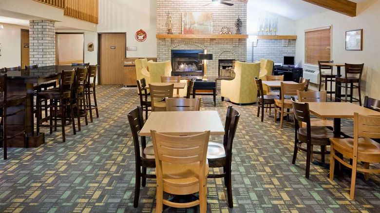 <b>AmericInn by Wyndham Ironwood Lobby</b>. Images powered by <a href="https://iceportal.shijigroup.com/" title="IcePortal" target="_blank">IcePortal</a>.