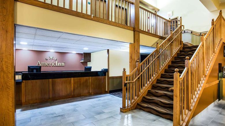 <b>AmericInn by Wyndham Menomonie Lobby</b>. Images powered by <a href="https://iceportal.shijigroup.com/" title="IcePortal" target="_blank">IcePortal</a>.