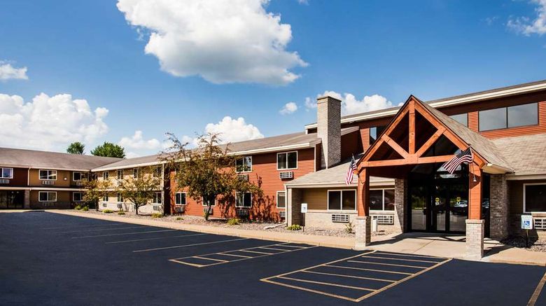 AmericInn by Wyndham Menomonie Exterior. Images powered by <a href="https://iceportal.shijigroup.com" target="_blank" rel="noopener">Ice Portal</a>.