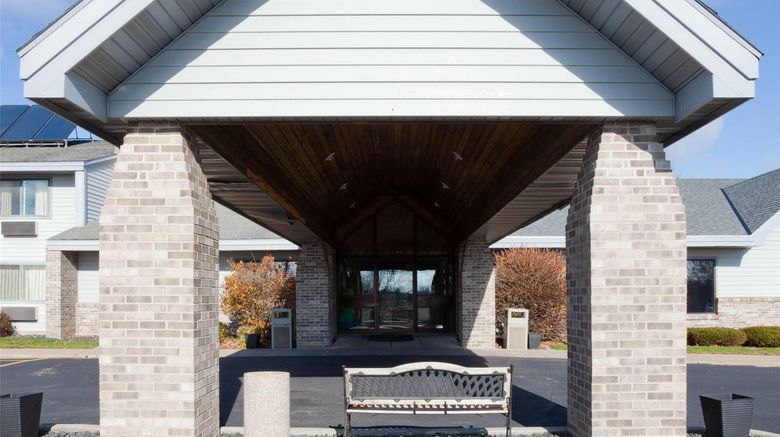 <b>AmericInn by Wyndham Monroe Exterior</b>. Images powered by <a href="https://iceportal.shijigroup.com/" title="IcePortal" target="_blank">IcePortal</a>.