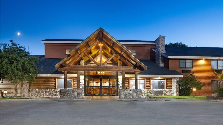 <b>AmericInn by Wyndham Chamberlain Exterior</b>. Images powered by <a href="https://iceportal.shijigroup.com/" title="IcePortal" target="_blank">IcePortal</a>.