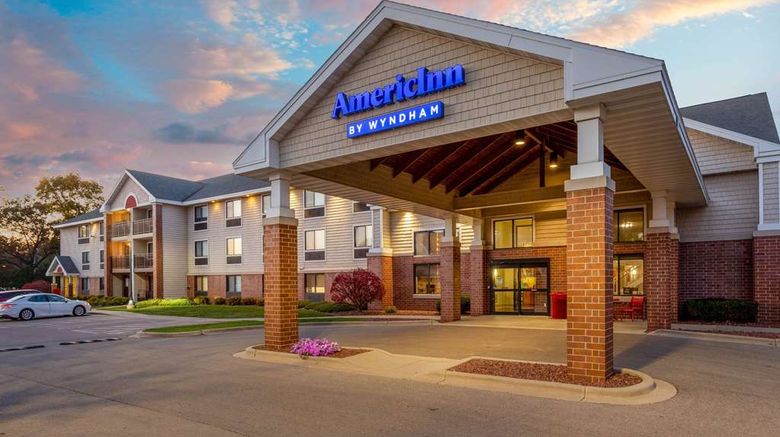 <b>AmericInn by Wyndham Madison South Exterior</b>. Images powered by <a href="https://iceportal.shijigroup.com/" title="IcePortal" target="_blank">IcePortal</a>.