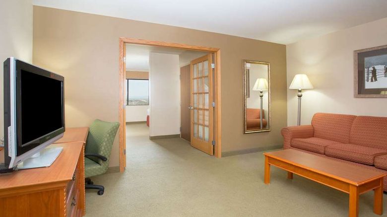 <b>AmericInn by Wyndham Laramie Room</b>. Images powered by <a href="https://iceportal.shijigroup.com/" title="IcePortal" target="_blank">IcePortal</a>.