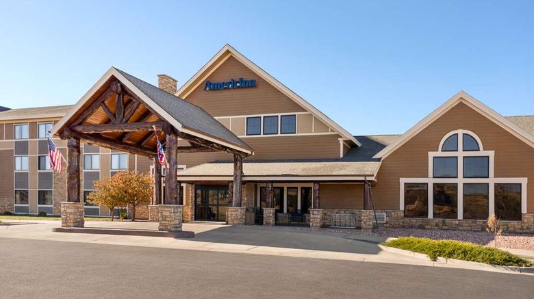 <b>AmericInn by Wyndham Laramie Exterior</b>. Images powered by <a href="https://iceportal.shijigroup.com/" title="IcePortal" target="_blank">IcePortal</a>.
