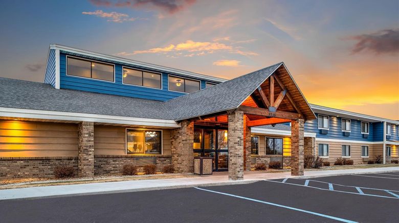 <b>AmericInn by Wyndham Bismarck Exterior</b>. Images powered by <a href="https://iceportal.shijigroup.com/" title="IcePortal" target="_blank">IcePortal</a>.