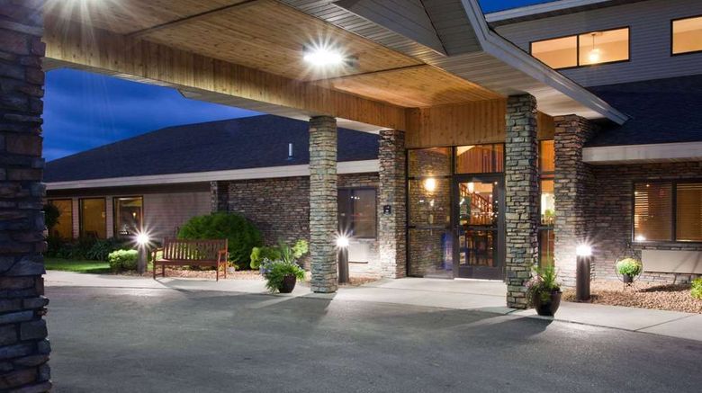 <b>AmericInn by Wyndham Thief River Falls Exterior</b>. Images powered by <a href="https://iceportal.shijigroup.com/" title="IcePortal" target="_blank">IcePortal</a>.