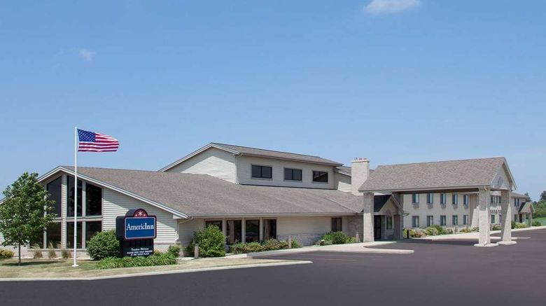 <b>AmericInn by Wyndham Webster City Exterior</b>. Images powered by <a href="https://iceportal.shijigroup.com/" title="IcePortal" target="_blank">IcePortal</a>.