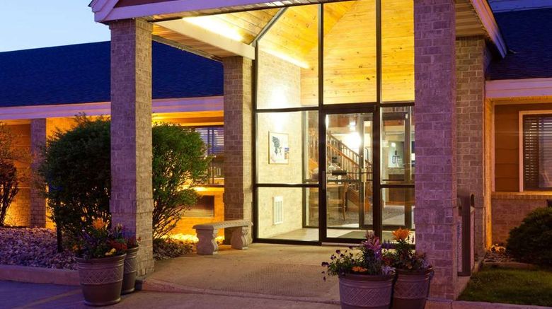 <b>AmericInn by Wyndham Spencer Exterior</b>. Images powered by <a href="https://iceportal.shijigroup.com/" title="IcePortal" target="_blank">IcePortal</a>.