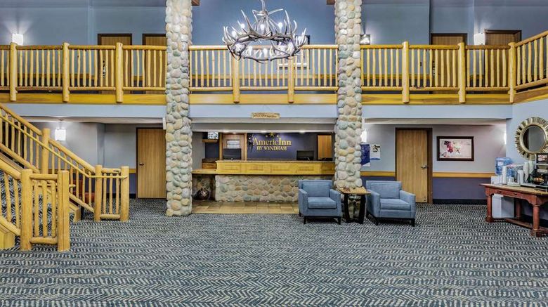 <b>AmericInn by Wyndham Sayre Lobby</b>. Images powered by <a href="https://iceportal.shijigroup.com/" title="IcePortal" target="_blank">IcePortal</a>.