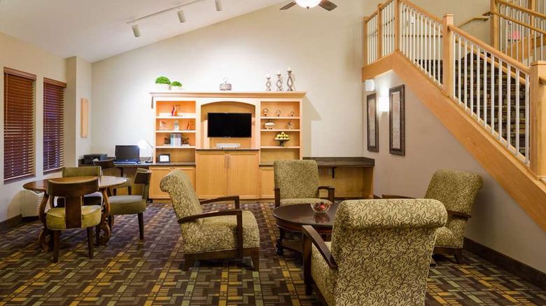 <b>AmericInn by Wyndham Osage Lobby</b>. Images powered by <a href="https://iceportal.shijigroup.com/" title="IcePortal" target="_blank">IcePortal</a>.