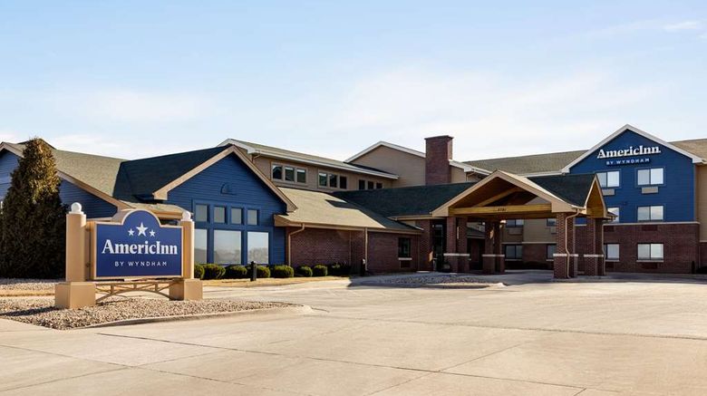 <b>AmericInn by Wyndham Lincoln South Exterior</b>. Images powered by <a href="https://iceportal.shijigroup.com/" title="IcePortal" target="_blank">IcePortal</a>.