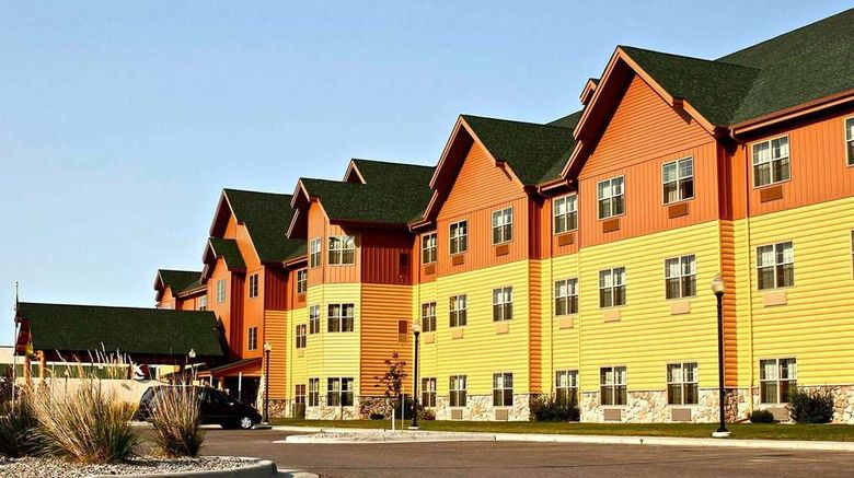 <b>AmericInn by Wyndham Fargo South Exterior</b>. Images powered by <a href="https://iceportal.shijigroup.com/" title="IcePortal" target="_blank">IcePortal</a>.