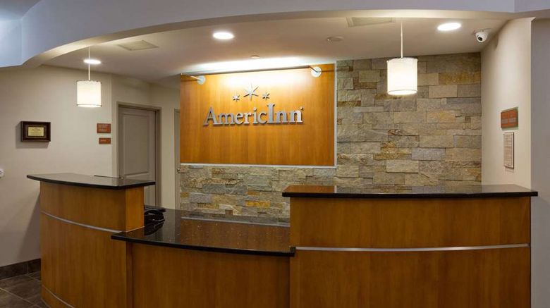 <b>AmericInn by Wyndham Waupun Lobby</b>. Images powered by <a href="https://iceportal.shijigroup.com/" title="IcePortal" target="_blank">IcePortal</a>.