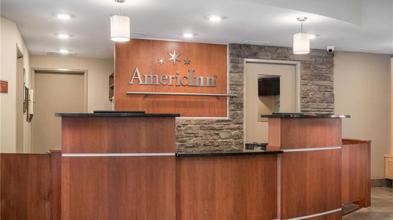 <b>AmericInn Hotel & Suites Winona Lobby</b>. Images powered by <a href="https://iceportal.shijigroup.com/" title="IcePortal" target="_blank">IcePortal</a>.
