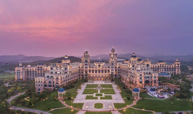 Hilton Dalian Golden Pebble Beach Resort Exterior