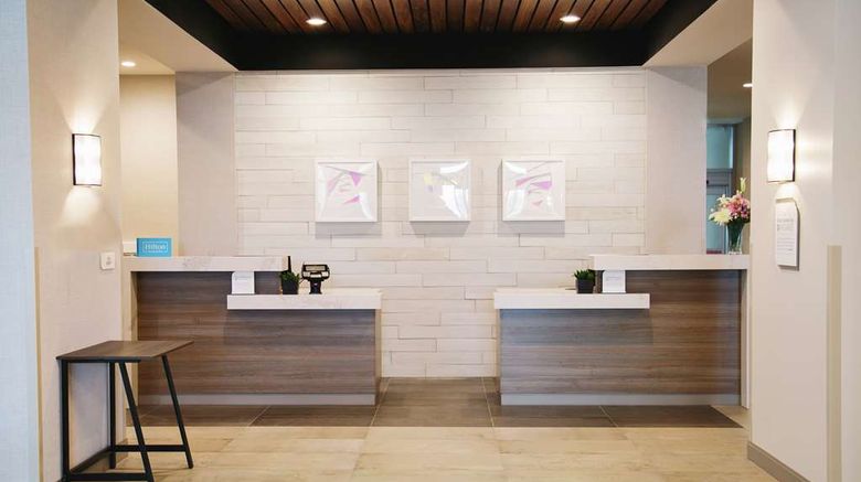 <b>Hilton Garden Inn Fredericton Lobby</b>. Images powered by <a href="https://iceportal.shijigroup.com/" title="IcePortal" target="_blank">IcePortal</a>.
