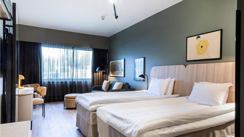 <b>Scandic Laajavuori Room</b>. Images powered by <a href="https://iceportal.shijigroup.com/" title="IcePortal" target="_blank">IcePortal</a>.