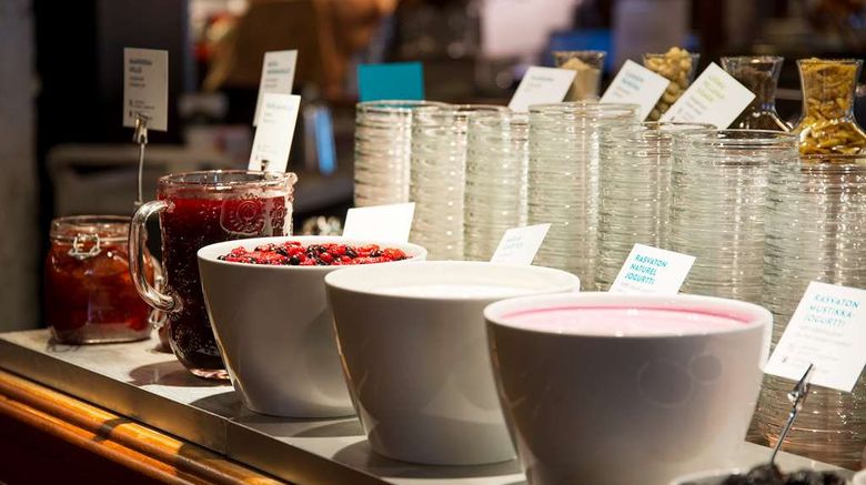 <b>Scandic Oulu Station Restaurant</b>. Images powered by <a href="https://iceportal.shijigroup.com/" title="IcePortal" target="_blank">IcePortal</a>.