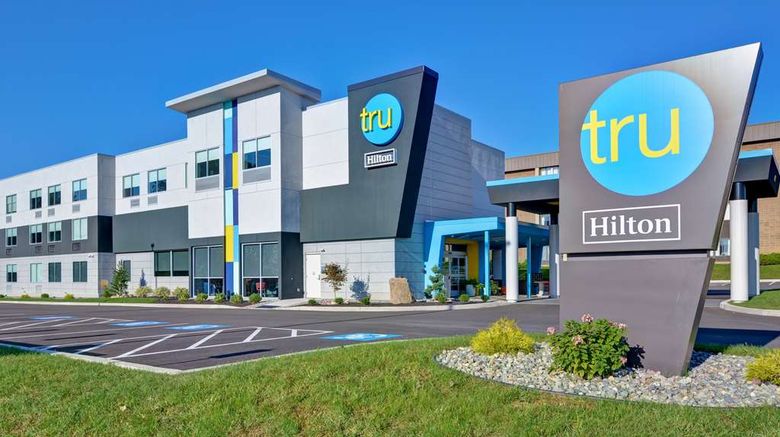 Tru by Hilton Syracuse North Airport Exterior. Images powered by <a href="https://iceportal.shijigroup.com" target="_blank" rel="noopener">Ice Portal</a>.