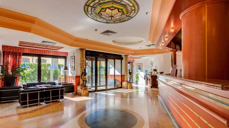 Best Western Hotel Tritone Lobby