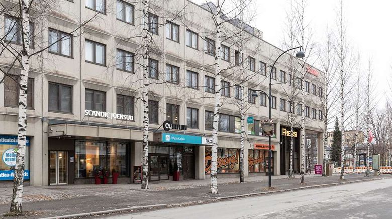<b>Scandic Joensuu Exterior</b>. Images powered by <a href="https://iceportal.shijigroup.com/" title="IcePortal" target="_blank">IcePortal</a>.