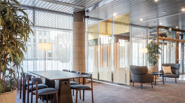 <b>Scandic Kemi Lobby</b>. Images powered by <a href="https://iceportal.shijigroup.com/" title="IcePortal" target="_blank">IcePortal</a>.