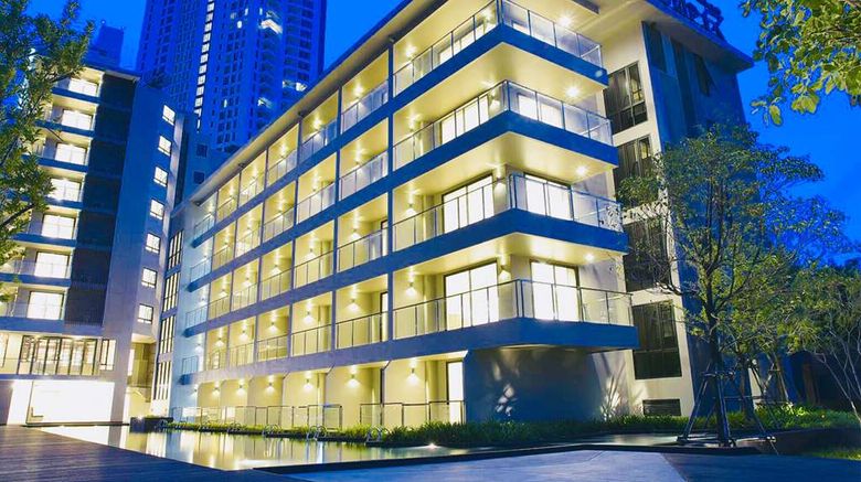 <b>Golden Tulip Pattaya Beach Resort Exterior</b>. Images powered by <a href="https://iceportal.shijigroup.com/" title="IcePortal" target="_blank">IcePortal</a>.