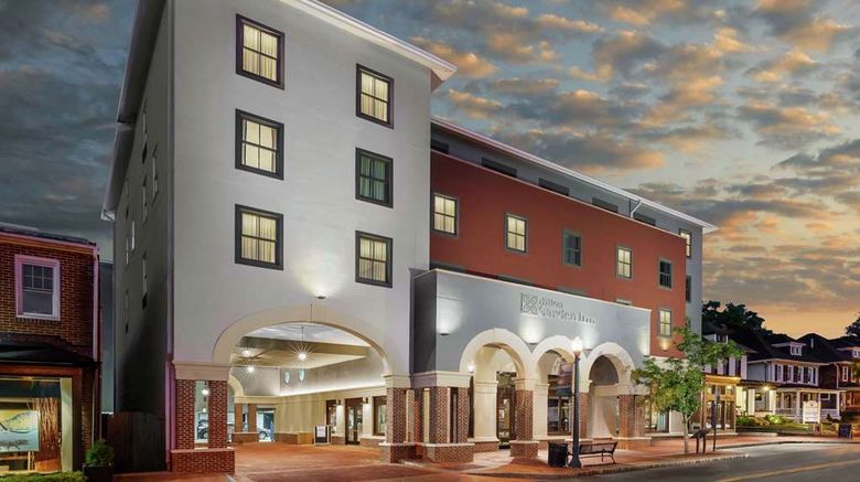 <b>Hilton Garden Inn Annapolis Downtown Exterior</b>. Images powered by <a href="https://iceportal.shijigroup.com/" title="IcePortal" target="_blank">IcePortal</a>.