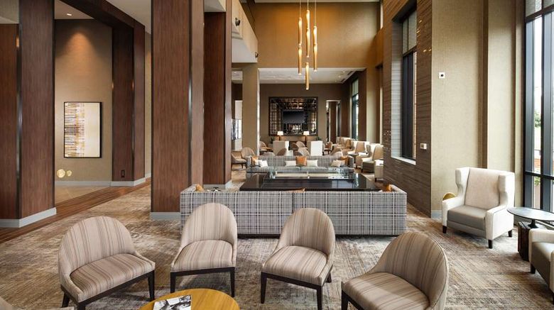 <b>Embassy Suites South Bend at Notre Dame Lobby</b>. Images powered by <a href="https://iceportal.shijigroup.com/" title="IcePortal" target="_blank">IcePortal</a>.