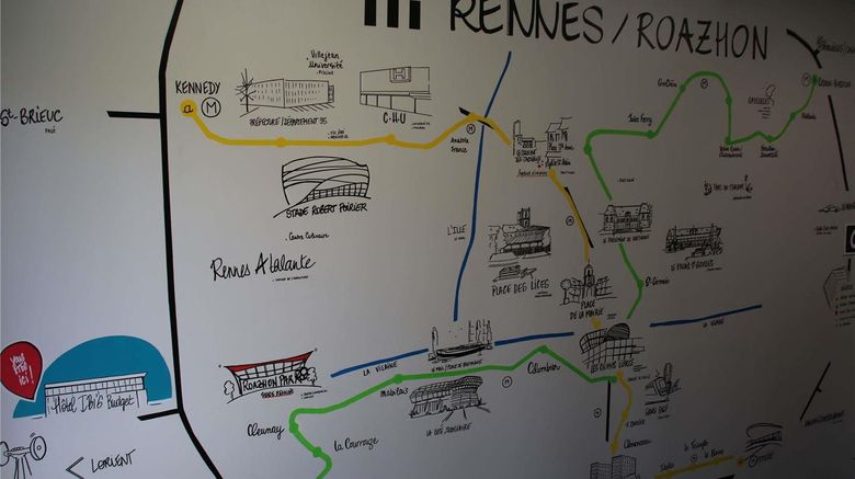 <b>Ibis Budget Rennes Hotel Exterior</b>. Images powered by <a href="https://iceportal.shijigroup.com/" title="IcePortal" target="_blank">IcePortal</a>.