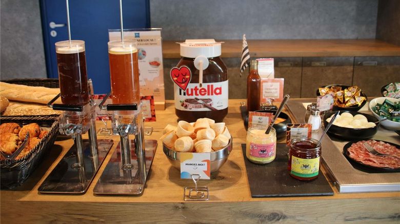 <b>Ibis Budget Rennes Hotel Restaurant</b>. Images powered by <a href="https://iceportal.shijigroup.com/" title="IcePortal" target="_blank">IcePortal</a>.