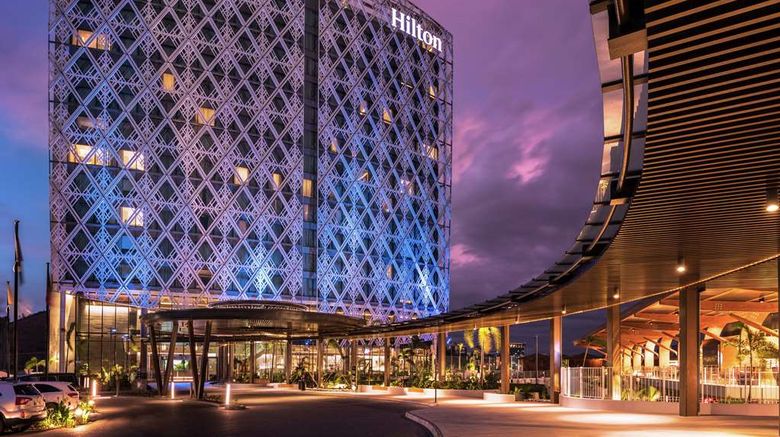 <b>Hilton Port Moresby Hotel & Residences Exterior</b>. Images powered by <a href="https://iceportal.shijigroup.com/" title="IcePortal" target="_blank">IcePortal</a>.