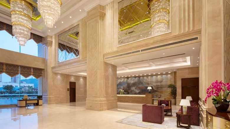 <b>Wyndham Garden Wuxi Huishan Lobby</b>. Images powered by <a href="https://iceportal.shijigroup.com/" title="IcePortal" target="_blank">IcePortal</a>.