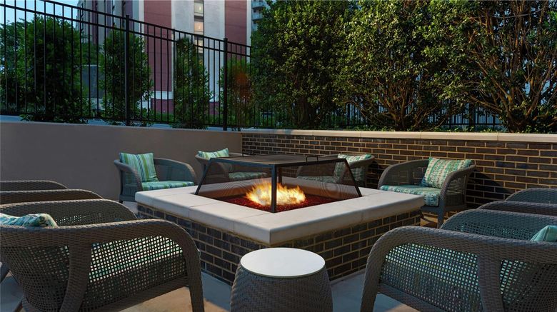 <b>Hampton Inn & Suites Buckhead Place Exterior</b>. Images powered by <a href="https://iceportal.shijigroup.com/" title="IcePortal" target="_blank">IcePortal</a>.