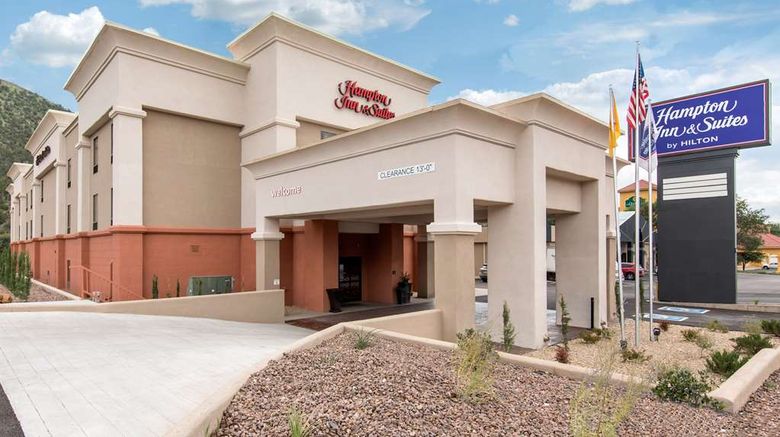 <b>Hampton Inn & Suites Ruidoso Downs Exterior</b>. Images powered by <a href="https://iceportal.shijigroup.com/" title="IcePortal" target="_blank">IcePortal</a>.