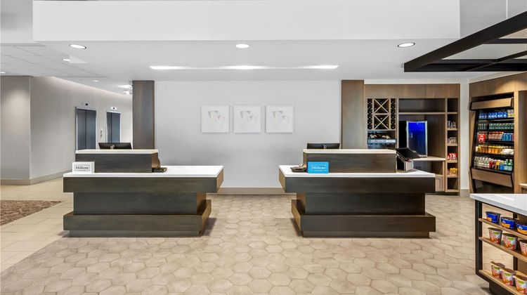 Hilton Garden Inn Corning Downtown Lobby