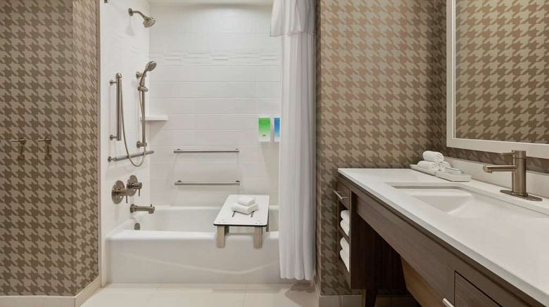 <b>Home2 Suites by Hilton North Stone Oak Room</b>. Images powered by <a href="https://iceportal.shijigroup.com/" title="IcePortal" target="_blank">IcePortal</a>.