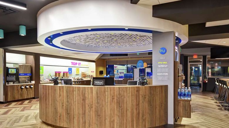 <b>Tru by Hilton Pigeon Forge Lobby</b>. Images powered by <a href="https://iceportal.shijigroup.com/" title="IcePortal" target="_blank">IcePortal</a>.