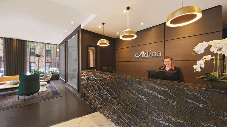 <b>Adina Apartment Hotel Sydney Surry Hills Lobby</b>. Images powered by <a href="https://iceportal.shijigroup.com/" title="IcePortal" target="_blank">IcePortal</a>.