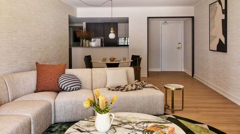 <b>Adina Apartment Hotel Sydney Town Hall Room</b>. Images powered by <a href="https://iceportal.shijigroup.com/" title="IcePortal" target="_blank">IcePortal</a>.
