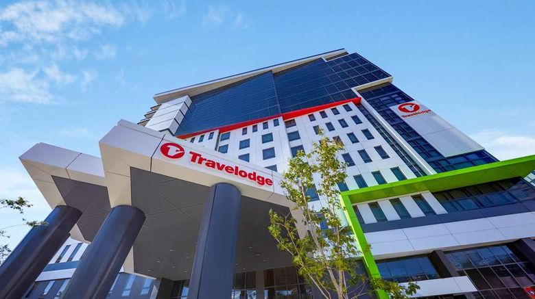 <b>Travelodge Sydney Airport Exterior</b>. Images powered by <a href="https://iceportal.shijigroup.com/" title="IcePortal" target="_blank">IcePortal</a>.