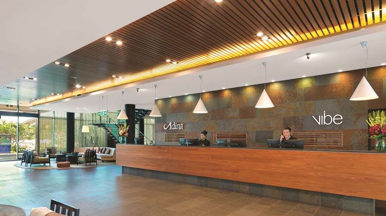 <b>Adina Apartment Hotel Darwin Waterfront Lobby</b>. Images powered by <a href="https://iceportal.shijigroup.com/" title="IcePortal" target="_blank">IcePortal</a>.