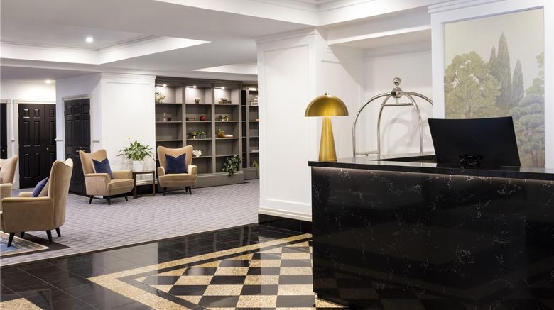 <b>Adina Apartment Hotel Anzac Square Lobby</b>. Images powered by <a href="https://iceportal.shijigroup.com/" title="IcePortal" target="_blank">IcePortal</a>.