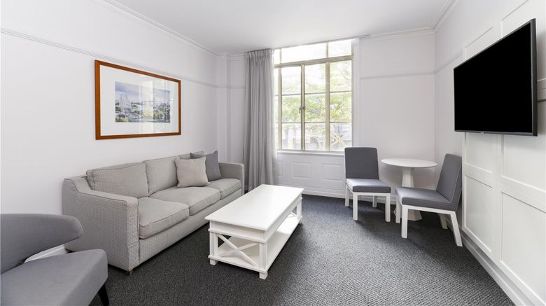 <b>Adina Apartment Hotel Anzac Square Room</b>. Images powered by <a href="https://iceportal.shijigroup.com/" title="IcePortal" target="_blank">IcePortal</a>.