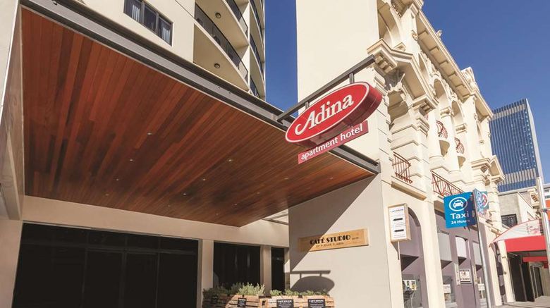 <b>Adina Apartment Hotel Barrack Plaza Exterior</b>. Images powered by <a href="https://iceportal.shijigroup.com/" title="IcePortal" target="_blank">IcePortal</a>.