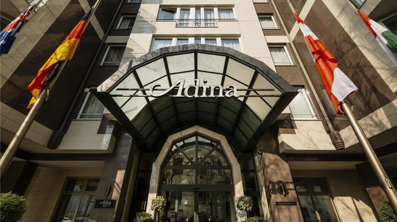 Adina Apartment Hotel Budapest Exterior. Images powered by <a href="https://iceportal.shijigroup.com" target="_blank" rel="noopener">Ice Portal</a>.