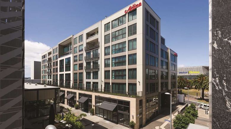 <b>Adina Apartment Hotel Auckland Britomart Exterior</b>. Images powered by <a href="https://iceportal.shijigroup.com/" title="IcePortal" target="_blank">IcePortal</a>.