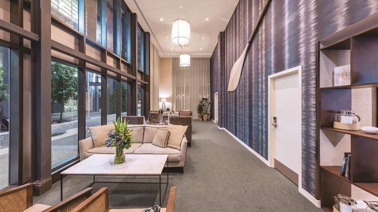 <b>Adina Apartment Hotel Auckland Britomart Lobby</b>. Images powered by <a href="https://iceportal.shijigroup.com/" title="IcePortal" target="_blank">IcePortal</a>.