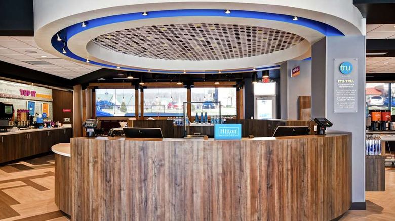 <b>Tru by Hilton Smyrna Nashville Lobby</b>. Images powered by <a href="https://iceportal.shijigroup.com/" title="IcePortal" target="_blank">IcePortal</a>.