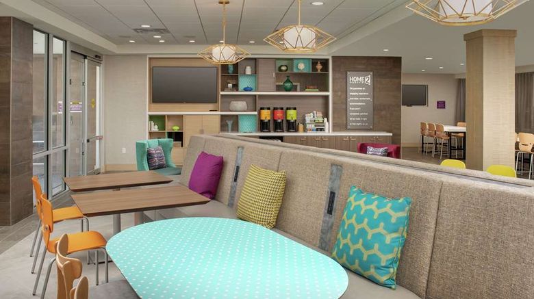 <b>Home2 Suites by Hilton Edison Lobby</b>. Images powered by <a href="https://iceportal.shijigroup.com/" title="IcePortal" target="_blank">IcePortal</a>.